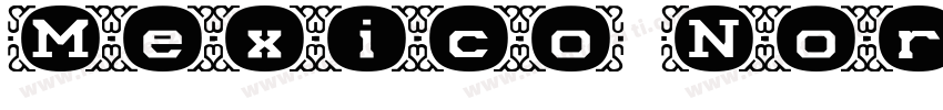 Mexico NormalA字体转换
